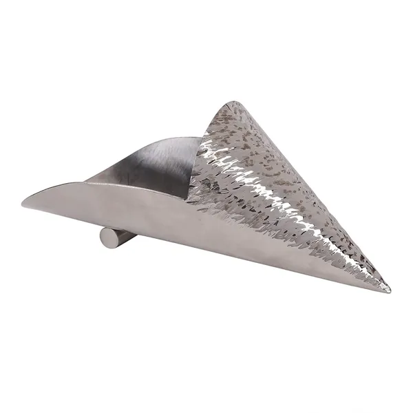 Silver_Snacks_Server_Cone_Shape_Designer_Nut_Server_in_Stainless_Steel_Set_of_2_Pcs,_Peanut_Server,_Diwali_Gift,_Danish_Modern,_Indian_Handicrafts_Designed_by