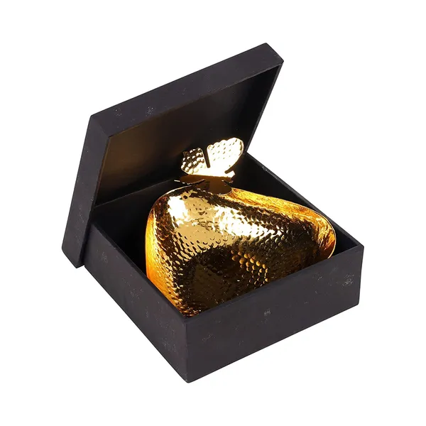 Hammered_Brass_Triangular_Shape_4"_Gold_Platting