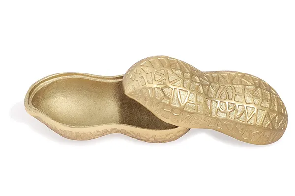 Gold_Peanut_Design_Snacks_Server_Set_of_2Pcs_in_Gold_Platting,_Housewarming_Gift,_Gift_for_Diwali_by