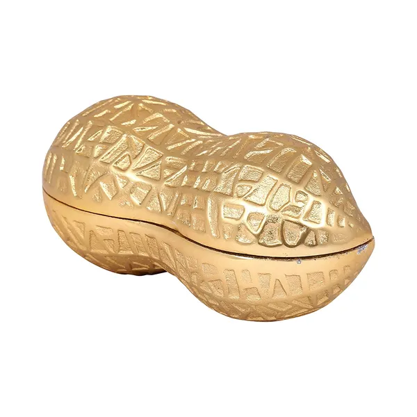 Gold_Peanut_Design_Snacks_Server_Set_of_2Pcs_in_Gold_Platting,_Housewarming_Gift,_Gift_for_Diwali_by