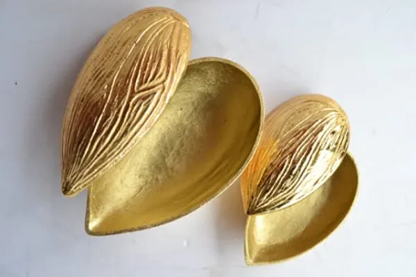 Gold_Almond_Shape_Snacks_Server_Gold_Set_of_2_Pcs_for_Dinning_Table_Decor,_Party_Decor_by