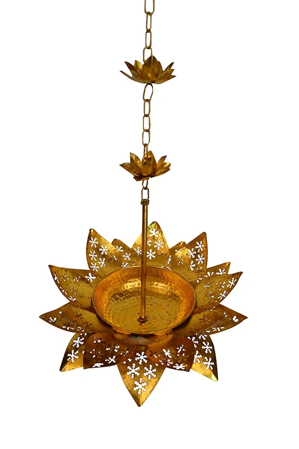 Gold_Leafing_Hanging_Urli_with_Leafs_On_The_Edges_Cum_Anjali_Diya_in_Gold_Leafing,_Decorative_Hanging_Urli,_House_Warming_Gifts_New_Home_by