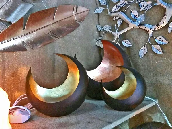 Copper_Leafing_Crescent_Moon_Design_Candle_Holder_Set_Of_3_Pcs(Copper_Leafing)