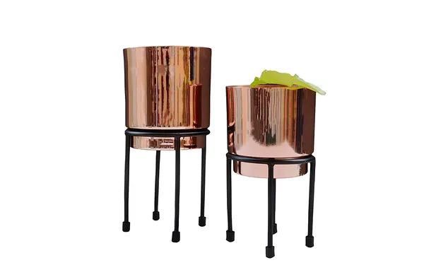 Flower_Pot_for_Indoor_Plants_in_Copper_Finish_Design_Set_of_2pcs