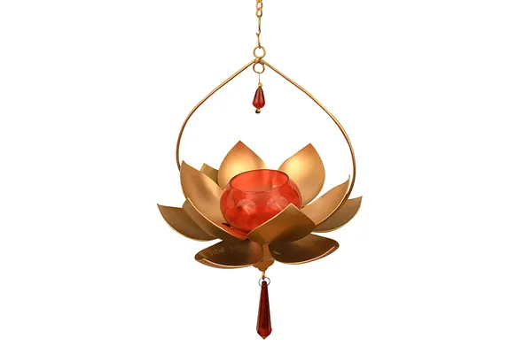 Gold_Gold_Lotus_Hanging_T-Light_Holder_with_Red_Votive,_Garden_Candle_Holder,_Perfect_for_Diwali_Gifts,_Garden_Decor_Hanging_T-Light_Holder_by