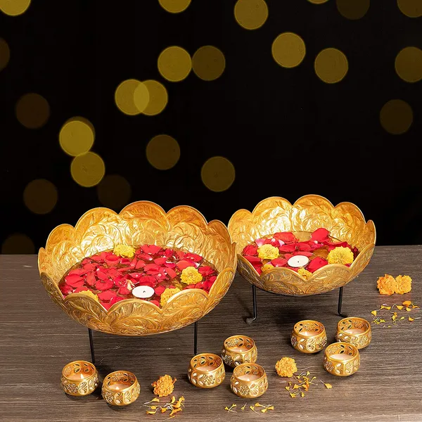 Brass_Gold_Flower_Embossed_Design_Urli_Set_(Pack_of_8_pcs)