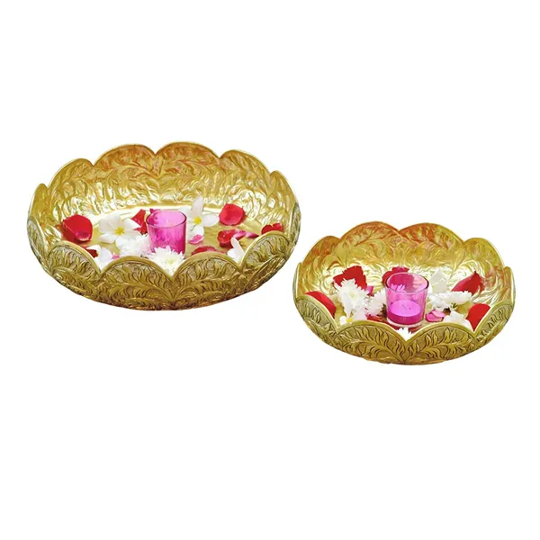 Brass_Gold_Flower_Embossed_Design_Urli_Set_(Pack_of_8_pcs)