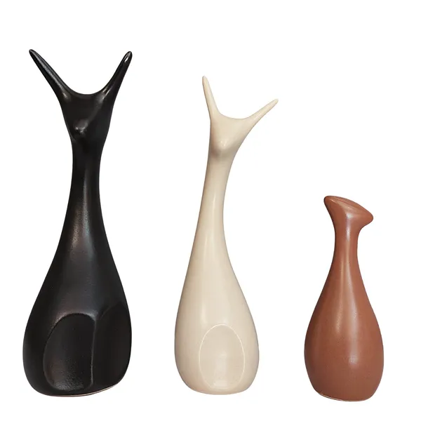 Deer_Family_Showpiece_|_Black,_White_&_Brown|_Pack_of_3