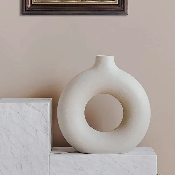 Off_White_Double_White_Donut_Vase_Ceramic_Vase_(Set_of_2_pcs_6")_(Off_White_Double)