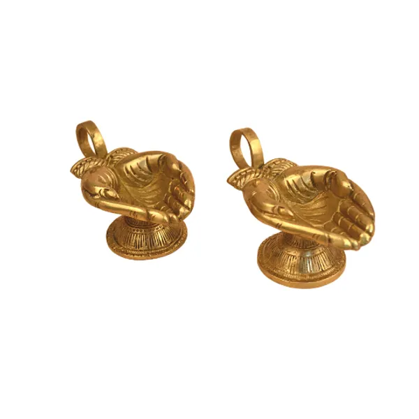 Brass_Gold_Hand_Shape_Brass_Oil_Diya_Pair,_Home_Decor,_Brass_Handicraft