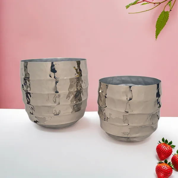 Metal_Indoor_Planter_for_Table_Top_and_Floor_(Pack_Of_2)_Silver_Color
