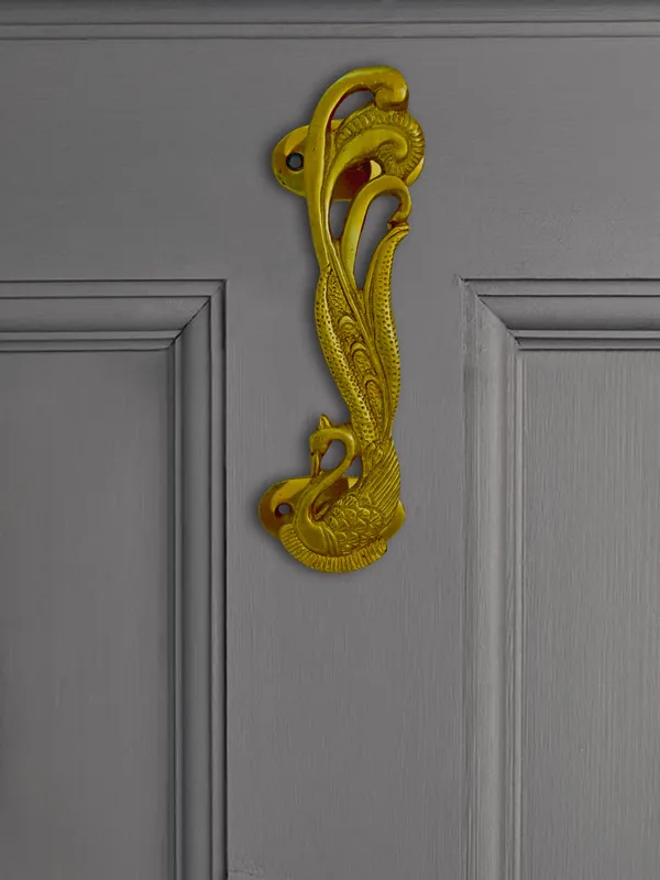 Gold_Peacock_Door_Handle_7_Inches,_Indian_Brass_Handware,_Handles_for_Cabinets