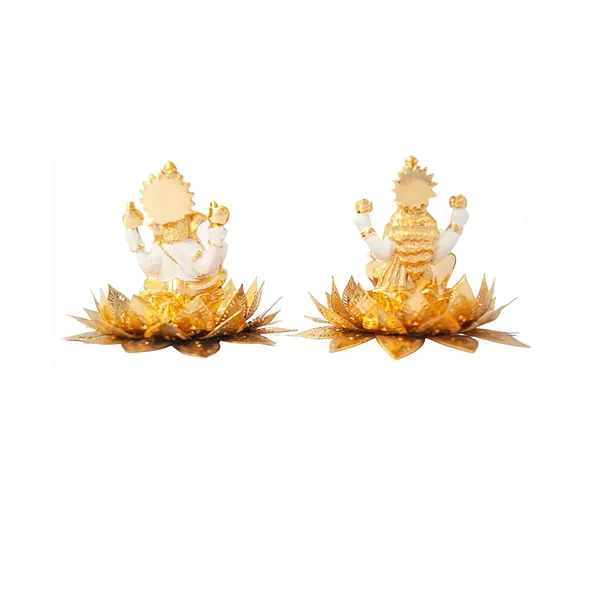 Laxmi_Ganesha_Idols_White_And_Gold_For_Living_Room,_Pooja_Mandir,_Gifting_Idols