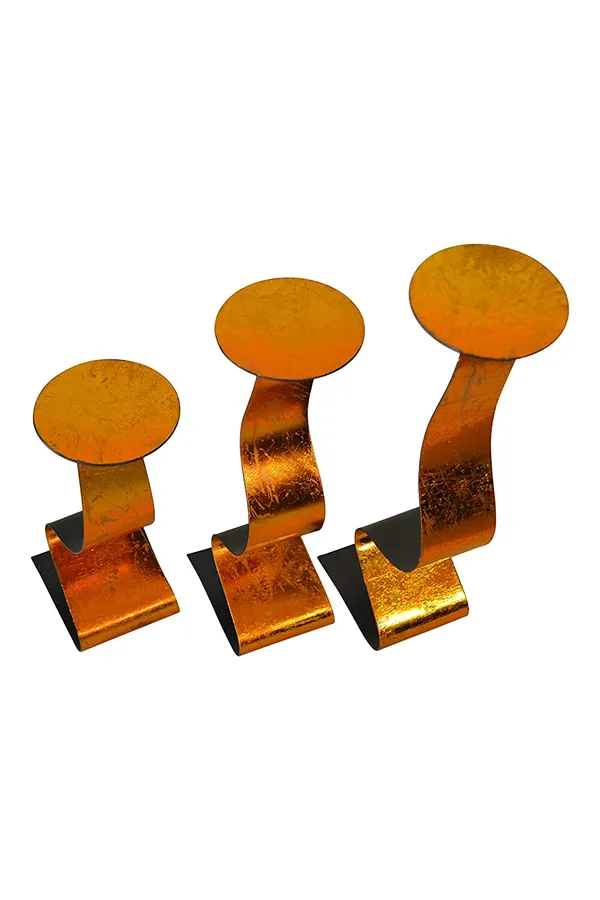 Copper_Leafing_Taper_Design_Triple_Candle_Holder_Set_of_3_pcs_in_Copper_Leafing_Dinning_Table_Decor,_Home_Decor_Item_New_House_Gift