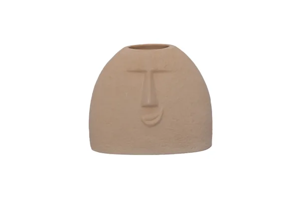 Ceramic_Blowing_Kiss_Face_Flower_Vase_Set_of_2pcs_(White-Beidge_)