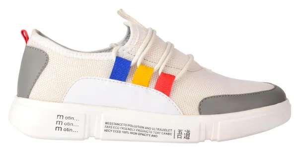 White_Mesh_Lace-Ups_Casuals_For_Men