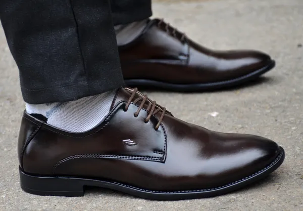 Brown_Synthetic_Leather_Lace-Ups_Derby_For_Men