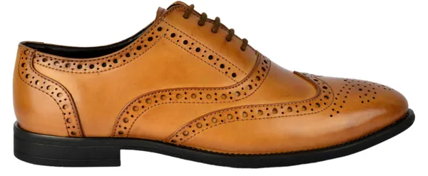 Tan_Synthetic_Leather_Lace-Ups_Derby_For_Men