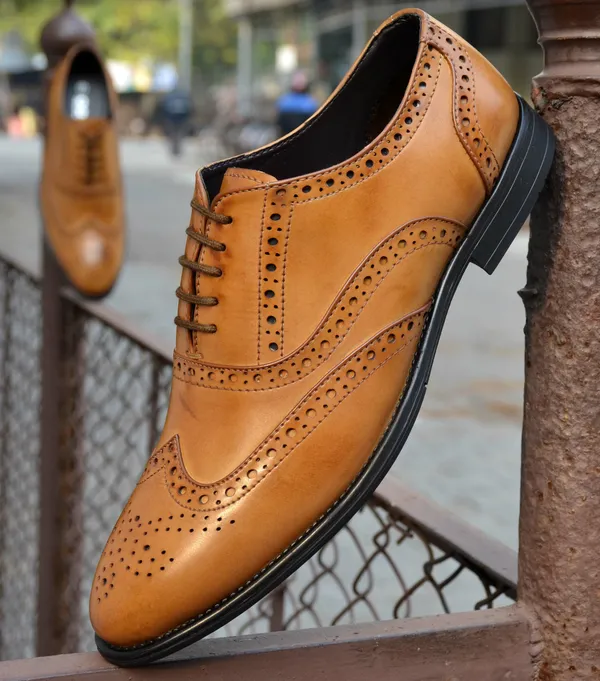 Tan_Synthetic_Leather_Lace-Ups_Derby_For_Men