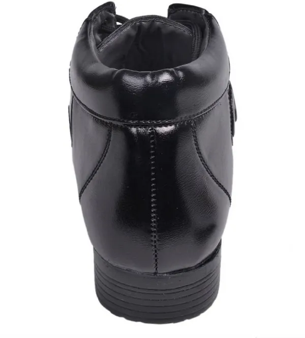 Black_Synthetic_Leather__Party_Wear_For_Men
