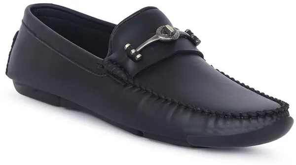 Black_Synthetic_Leather_Slip-On_Loafers_For_Men