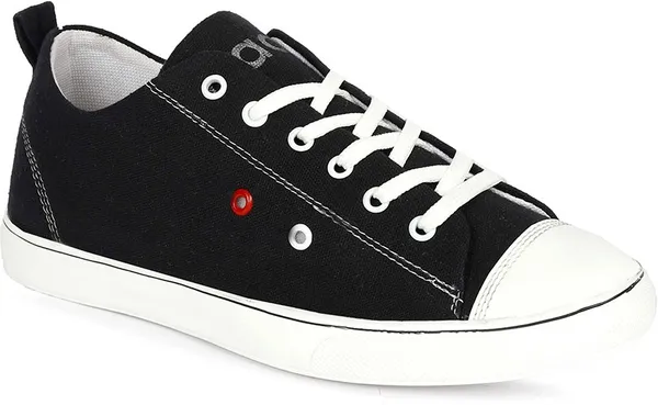 Black_Mesh_Lace-Ups_Sneakers_For_Men