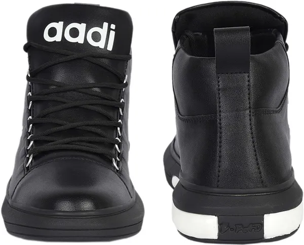 Black_Synthetic_Leather_Lace-Ups_High_Tops_For_Men
