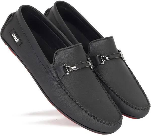 Black_Synthetic_Leather_Slip-On_Loafers_For_Men