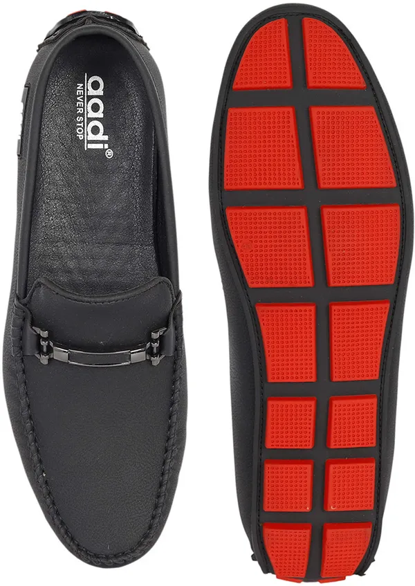 Black_Synthetic_Leather_Slip-On_Loafers_For_Men