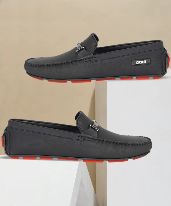 Black_Synthetic_Leather_Slip-On_Loafers_For_Men
