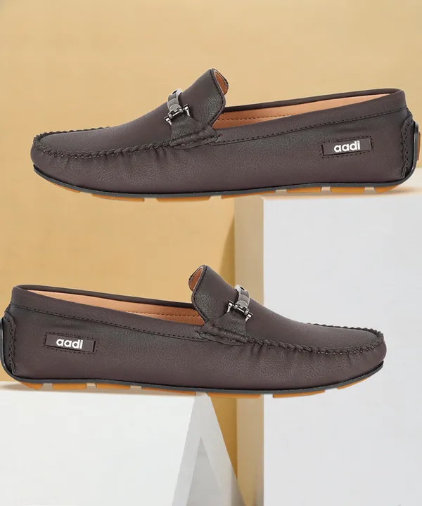 Brown_Synthetic_Leather_Slip-On_Loafers_For_Men