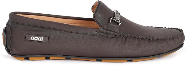 Brown_Synthetic_Leather_Slip-On_Loafers_For_Men