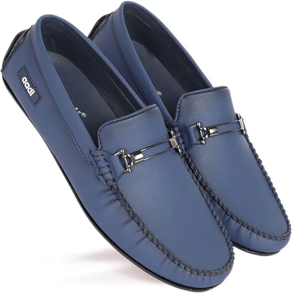 Blue_Synthetic_Leather_Lace-Ups_Loafers_For_Men