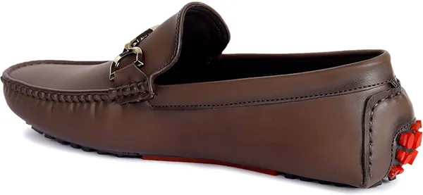 Brown_Synthetic_Leather_Slip-On_Loafers_For_Men