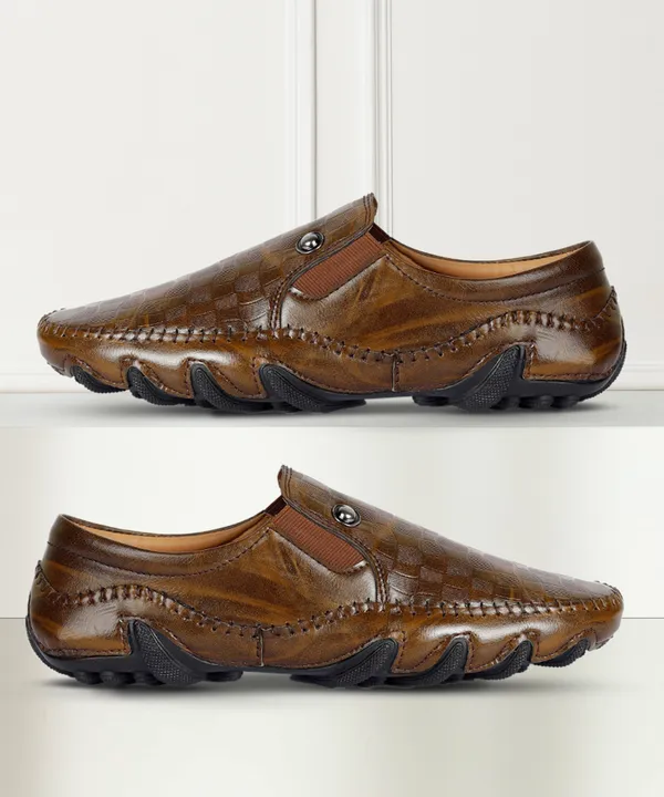 Brown_Synthetic_Leather_Slip-On_Walking_Shoes_For_Men