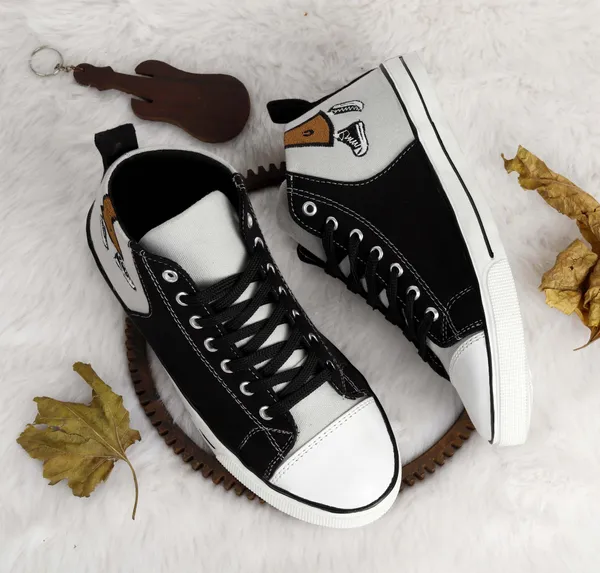 White_Mesh_Lace-Ups_Sneakers_For_Men