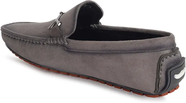 Grey_Suede_Slip-On_Loafers_For_Men
