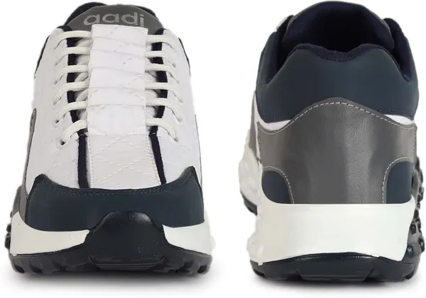 White_Synthetic_Leather_Lace-Ups_Casuals_For_Men
