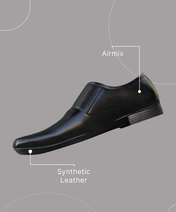 Black_Synthetic_Leather__Walking_Shoes_For_Men