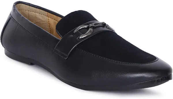 Black_Synthetic_Leather_Slip-On_Loafers_For_Men