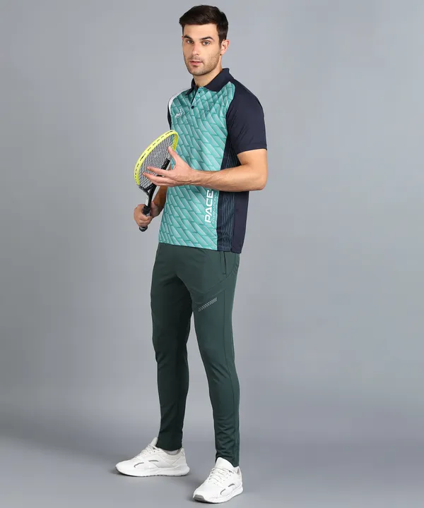 Navy_Blue_&_Green_Polo_T-Shirt_For_Men