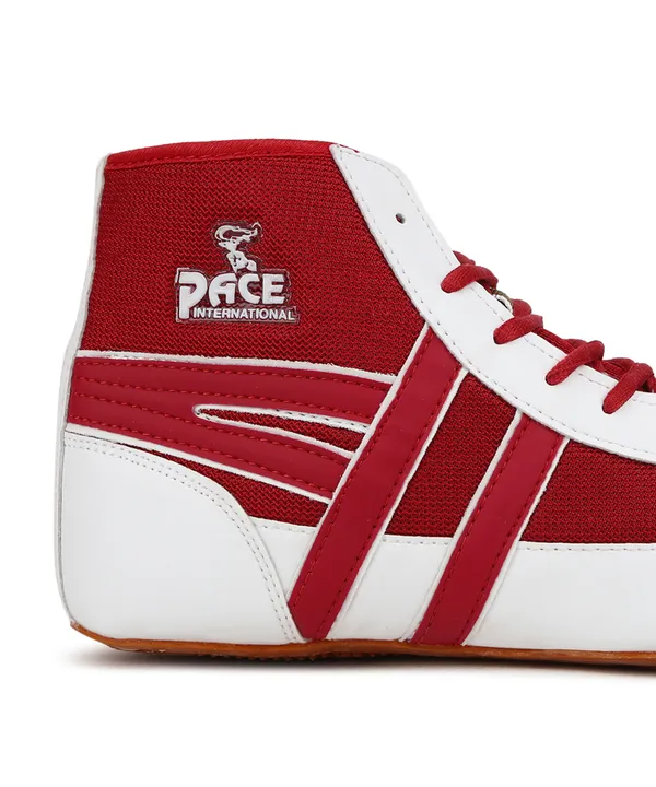 Red_&_White_Sports_Shoes_For_Men