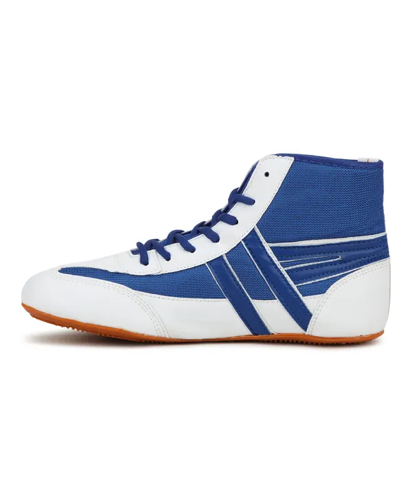 Royal_Blue_&__White_Sports_Shoes_For_Men