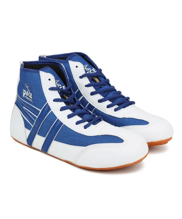Royal_Blue_&__White_Sports_Shoes_For_Men