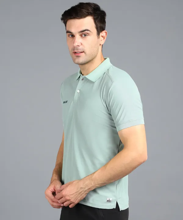 Light_Green_Polo_T-Shirt_For_Men