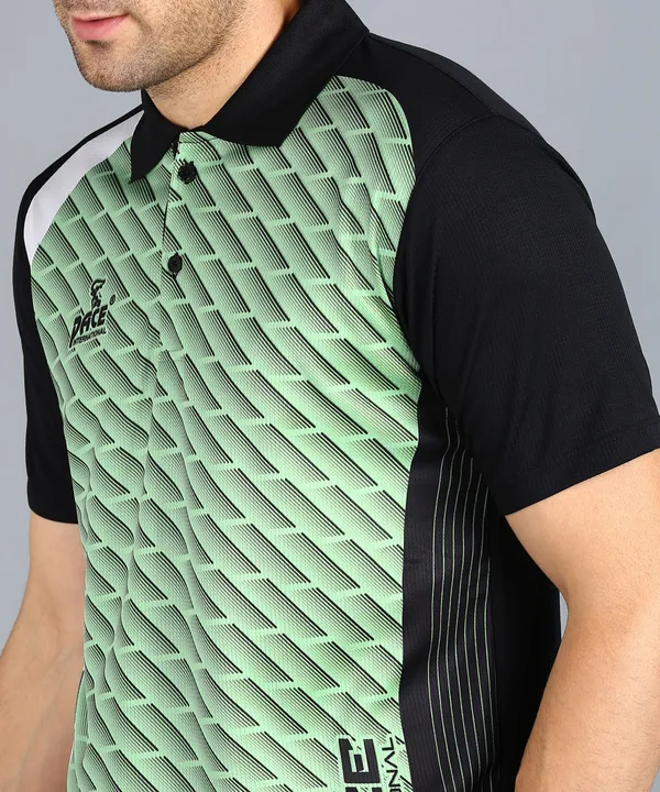 Black_&_Green_Polo_T-Shirt_For_Men