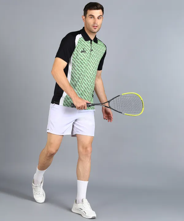 Black_&_Green_Polo_T-Shirt_For_Men