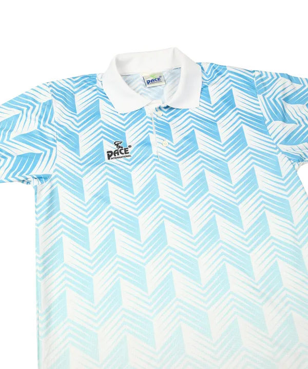 White_&_Firoji_Polo_T-Shirt_For_Men
