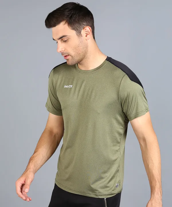 Olive_Crew_Neck_T_Shirt_For_Men