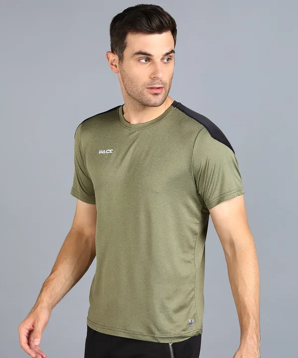 Olive_Crew_Neck_T_Shirt_For_Men